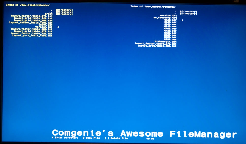 Comgenie's Awesome Filemanager
