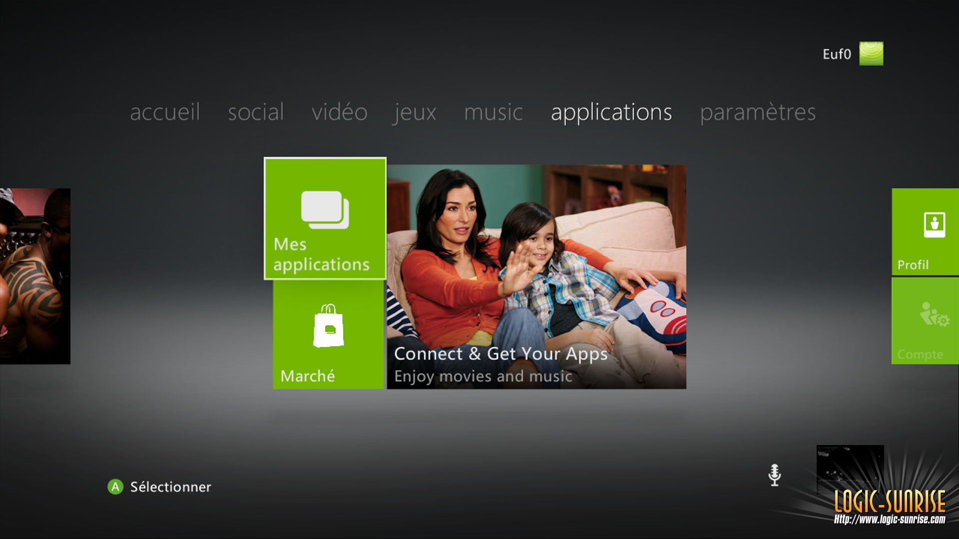 Xbox 360 dashboard