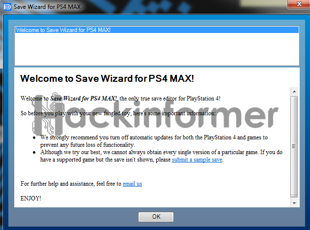 save wizard for ps4 max license key