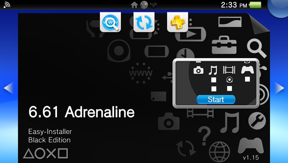 [Vita] Adrenaline Easy Installer Black Edition disponible