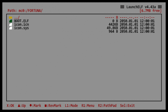 PS2 - FORTUNA Homebrew Launcher by VTSTech (BOOT.ELF replacement), Page 3