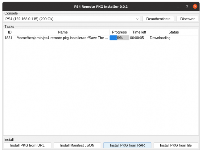 PS4] PS4 Remote PKG v0.0.7