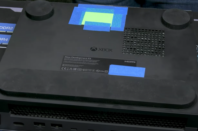 Le kit de développement Xbox Series X (XDK) embarquait 40 Go de GDDR6
