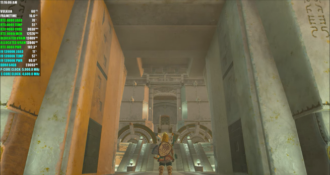 Switch: Zelda Tears of the Kingdom running in 8K and 60 FPS in emulators 